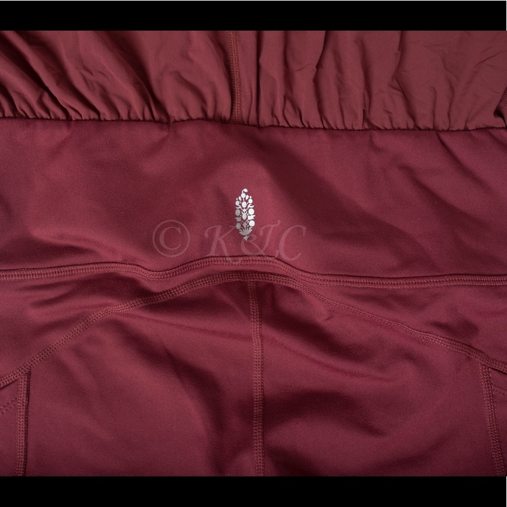 NEW Free People Movement Jumpsuit Red legging - Picture 6 of 6